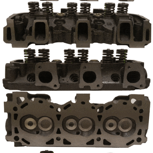 FORD 4.0 OHV Cylinder Head LATE STYLE Mazda B4000 Explore, Ranger, Complete PAIR