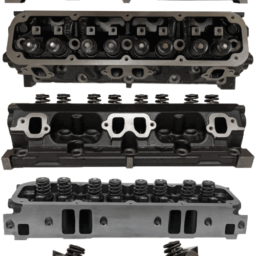318 / 360 Chrysler Magnum Assembled Cylinder Head Early L.A. Bolt Pattern - Pair