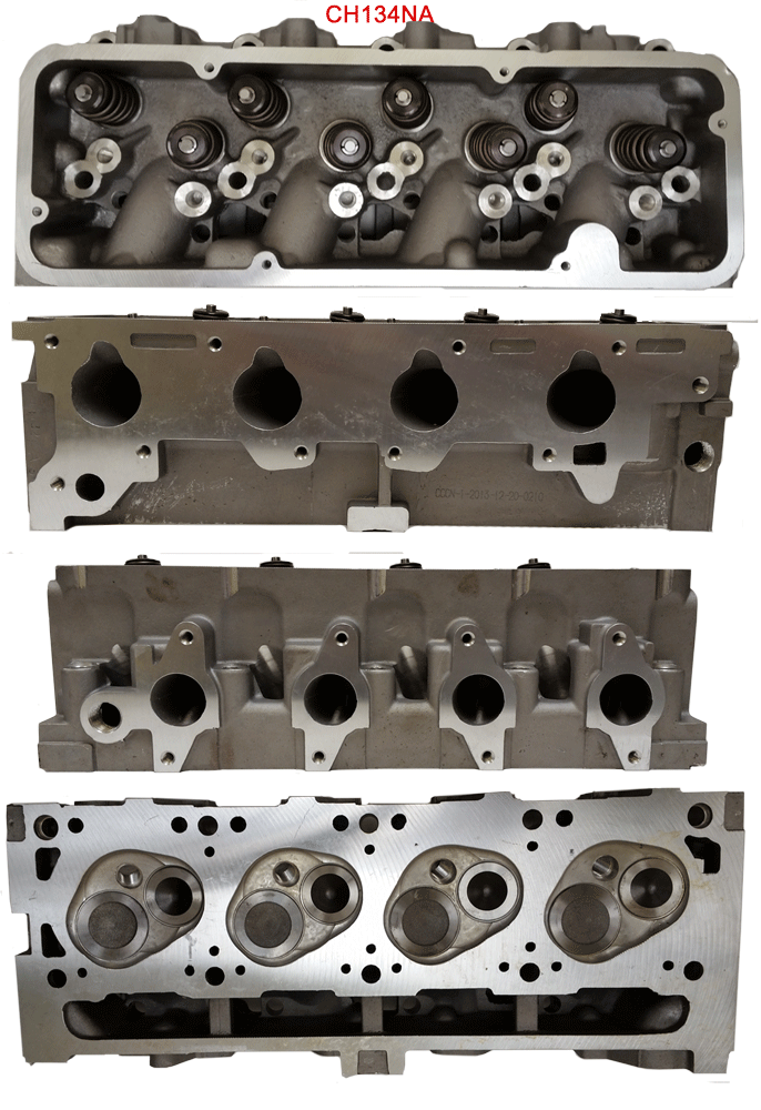 2.2 Gm Chevy Cylinder Head 391/391S# Valves And Springs New