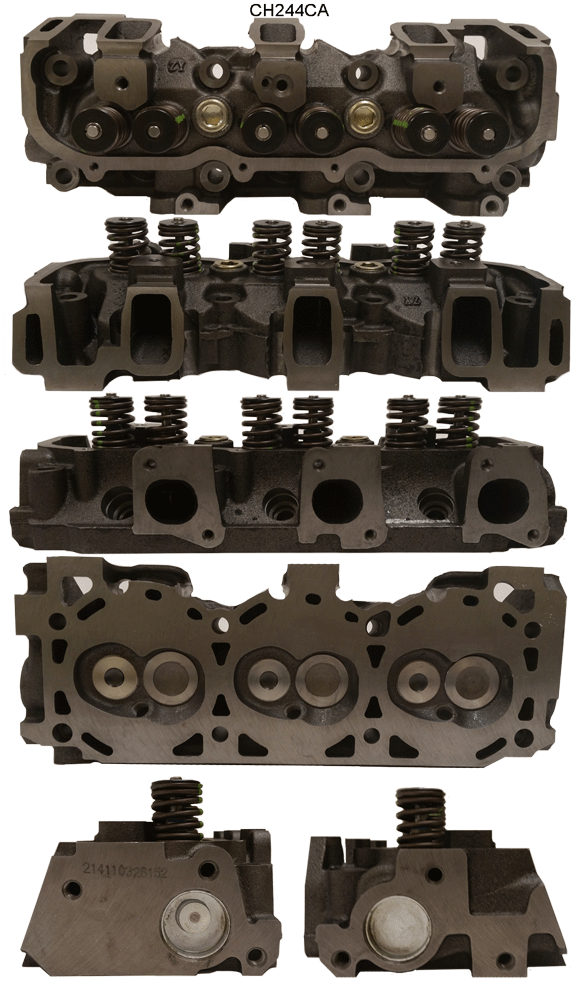FORD 4.0 OHV Cylinder Head LATE STYLE Mazda B4000 Explore, Ranger,Complete PAIR