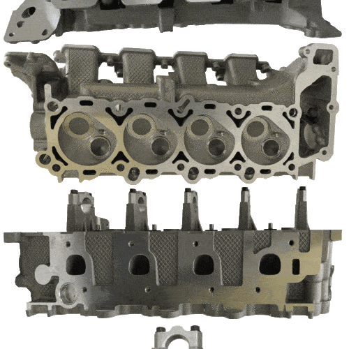 Dodge, Cylinder Head Chrysler Jeep 4.7 Right 99-08 - Valves And Springs New