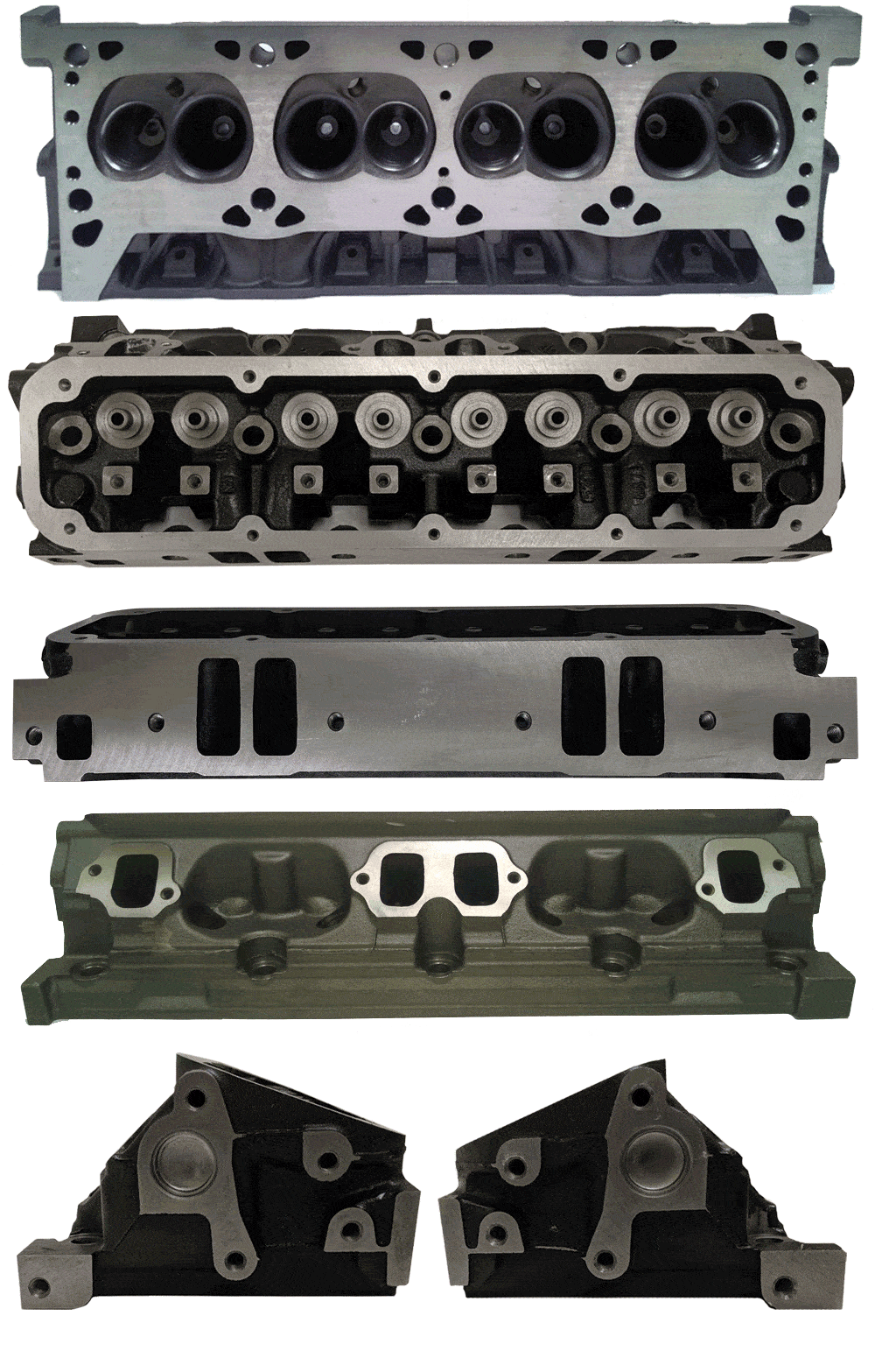 NEW Dodge 318 / 360 V8 Bare Cylinder Heads Casting 1992 - 2004 - (PAIR)