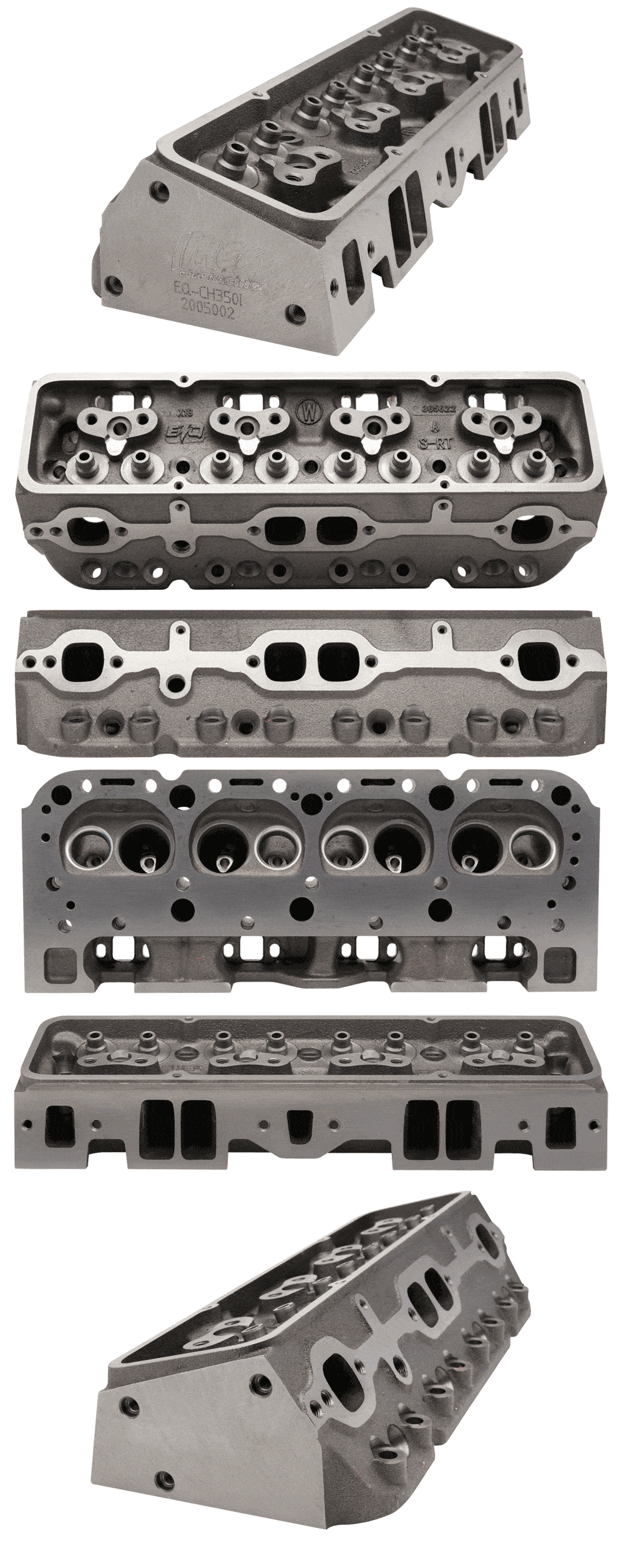 Engine Quest EQ SB Chevy IMCA-Legal Cast Iron Cylinder Heads