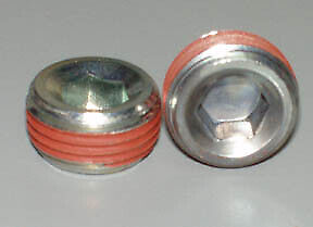 3/8"" X .375"" Std Pipe Plug With Vibra Seal