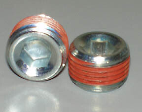 3/8"" X .460"" Std Pipe Plug With Vibra Seal