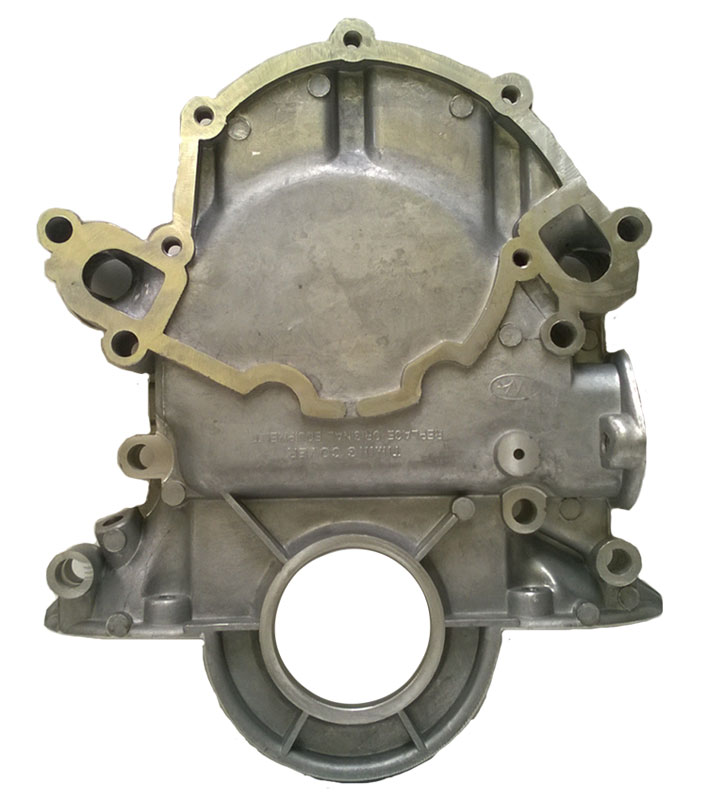 Ford 302 / 351W Timing Cover With Diptube Hole & Fuel Pump Mount