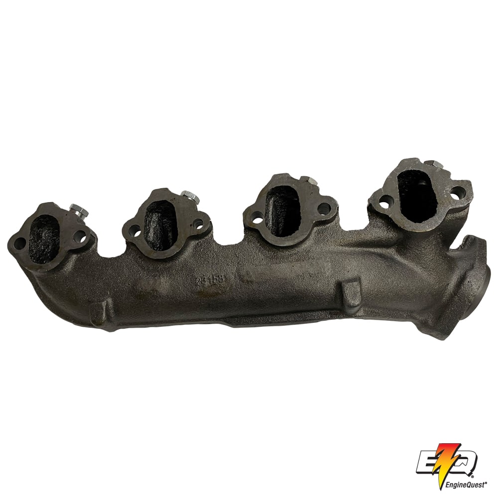 thumbnail image 2 of EngineQuest 7.5L 460 Ford F250 F350 Exhaust Manifolds Pair – 1993-1997, Driver Side With Smog Plugs 2 of 6