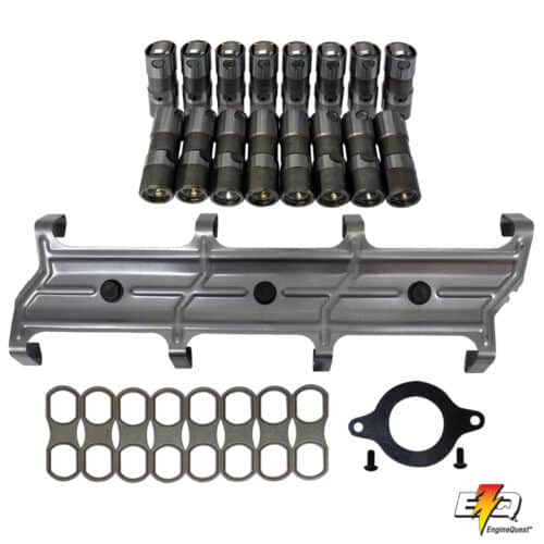 Chevrolet 305 / 350 1987-1990 Includes Roller Lifter Retainer, Guides, Cam Plate 4.23" With Bolts, And 16 HYLIFT JOHNSON LIFTERS 2148 Lifters