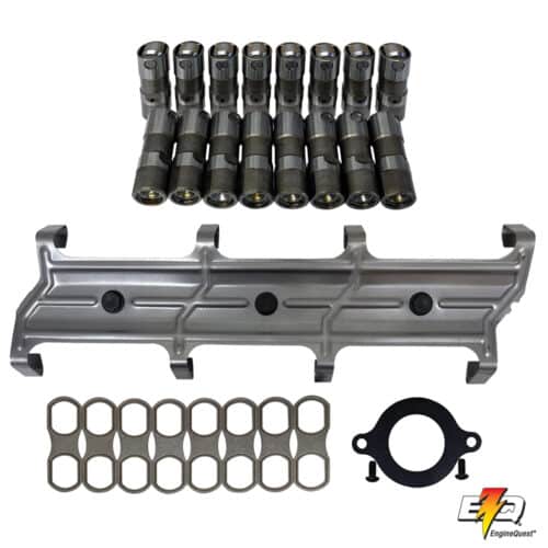 Chevrolet 305 / 350 91-02 Includes Roller Lifter Retainer, Guides, Cam Plate 3.90" With Bolts, And 16 HYLIFT JOHNSON LIFTERS 2148 Lifters
